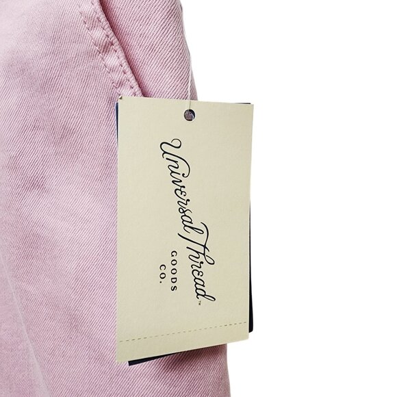 Universal Thread Womens Pink Wide-Leg Mid Rise Pants Size 22 - Picture 3 of 9